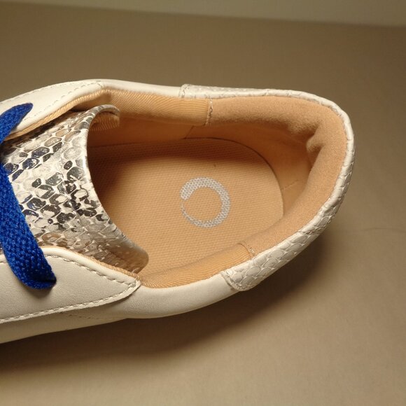 Journee Collection Size 8 M / ERICA / Snake Print Sneakers / New Women's Shoes - Picture 14 of 16